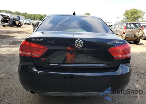 2014 Volkswagen Passat Se from USA, damaged, VIN 1VWBS7A38EC043153